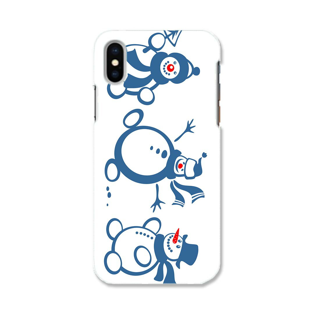 iphone XR iPhone 10r アイフォーン エックスアール テンアール iphonexr 専用ソフトケース スマホカバー カバー ケース tpu ソフト ケース 010075 クリスマス 雪 雪だるま