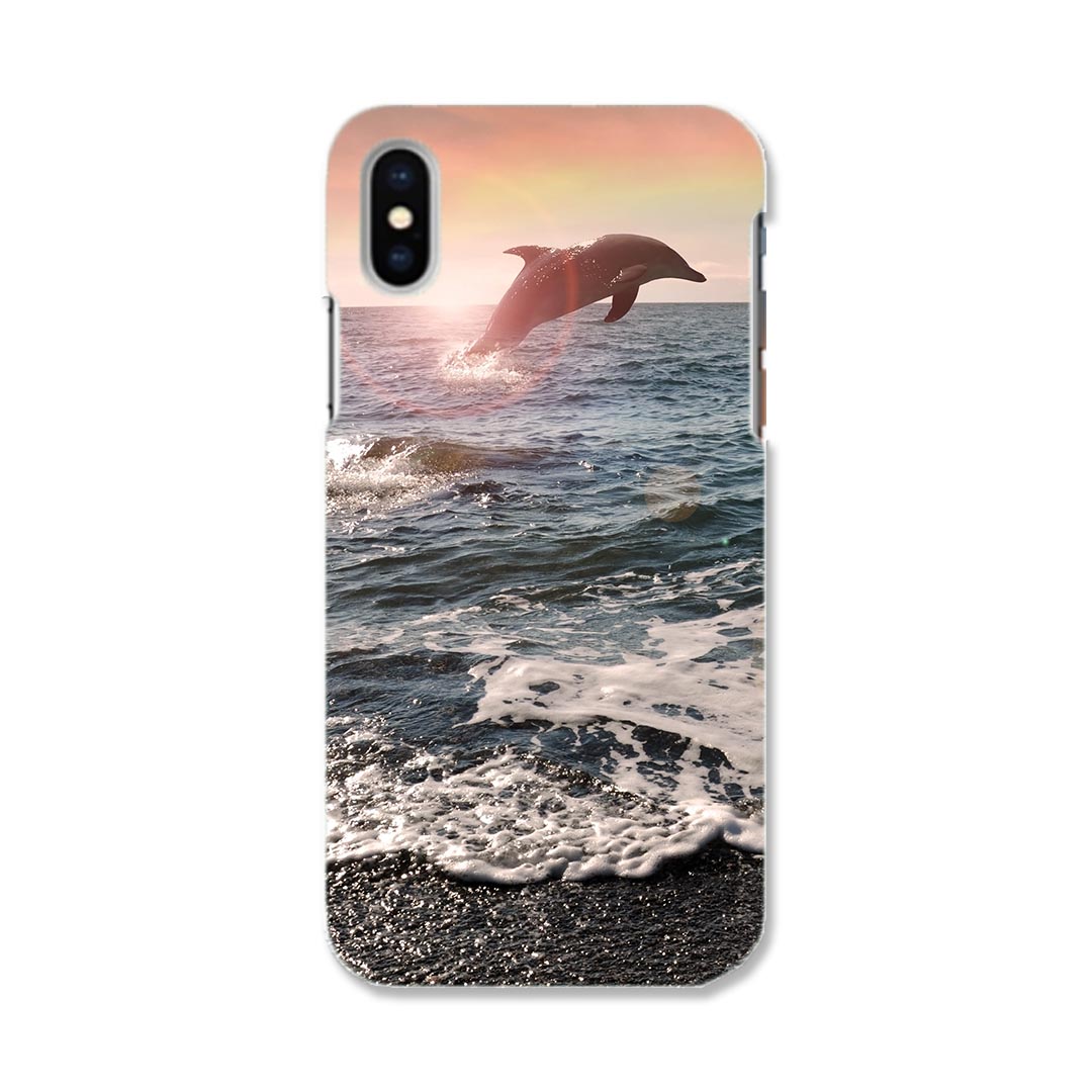 iphone XR iPhone 10r アイフォーン エックスアール テンアール iphonexr 専用ソフトケース スマホカバー カバー ケース tpu ソフト ケース 010940 海　イルカ　写真