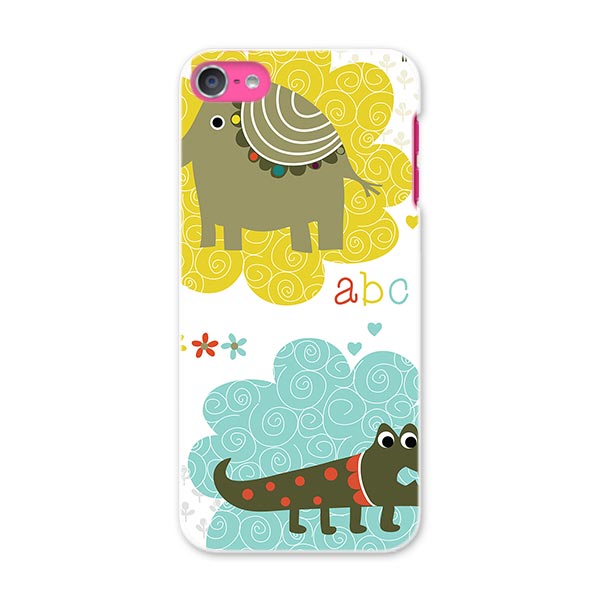 Rakuten - iPod touch 7(2019)/6(2015) アイポッドタッチ 第7世代 第6世代 対応 ケース スマホ カバー スマホケース スマホカバー PC ハードケース 004638 動物　キャラクター　イラスト