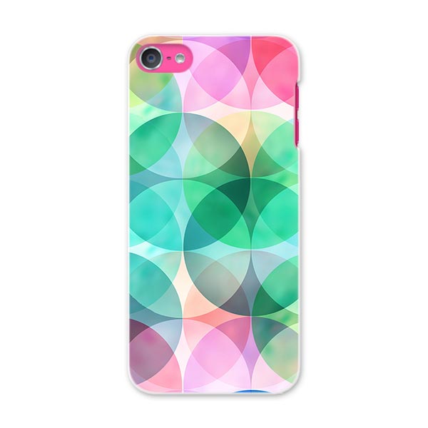 iPod touch 7(2019)/6(2015) アイポッドタッチ 第7世代 第6世代 対応 ケース スマホ カバー スマホケース スマホカバー PC ハードケース 008585 カラフル　模様　丸