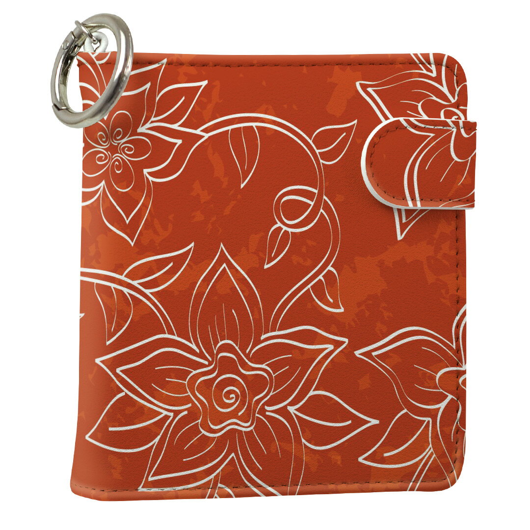 「宅配便専用」iQOS アイコス 専用 レザーケース 従来型 / 新型 2.4PLUS スクエア 手帳型 両対応 タバコ ケース カバー 合皮 クリーナー 収納 アイコスケース デザイン 000709 フラワー 革 iqos005nb