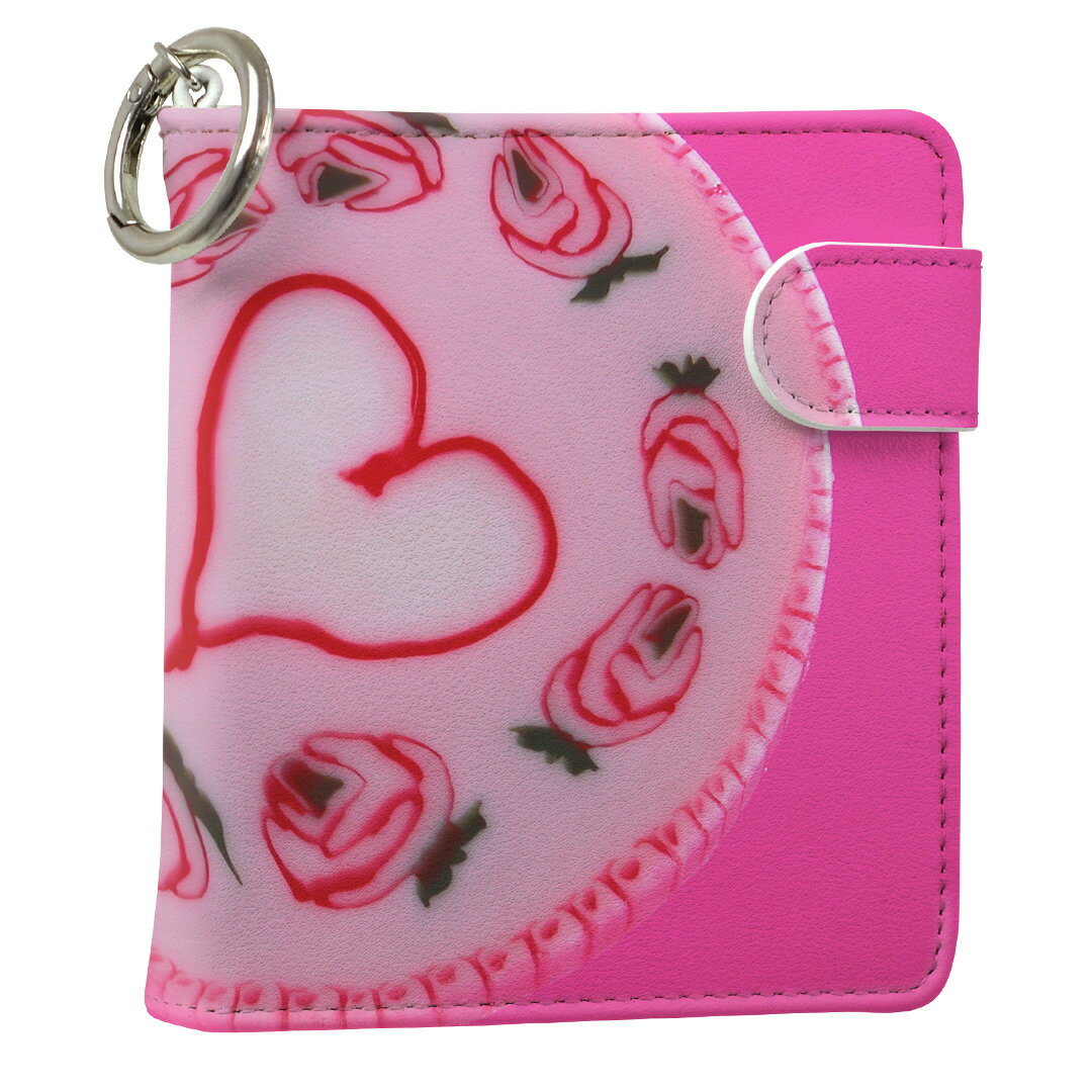 「宅配便専用」iQOS アイコス 専用 レザーケース 従来型 / 新型 2.4PLUS スクエア 手帳型 両対応 タバコ ケース カバー 合皮 クリーナー 収納 アイコスケース デザイン 000895 ラブリー 革 iqos005nb