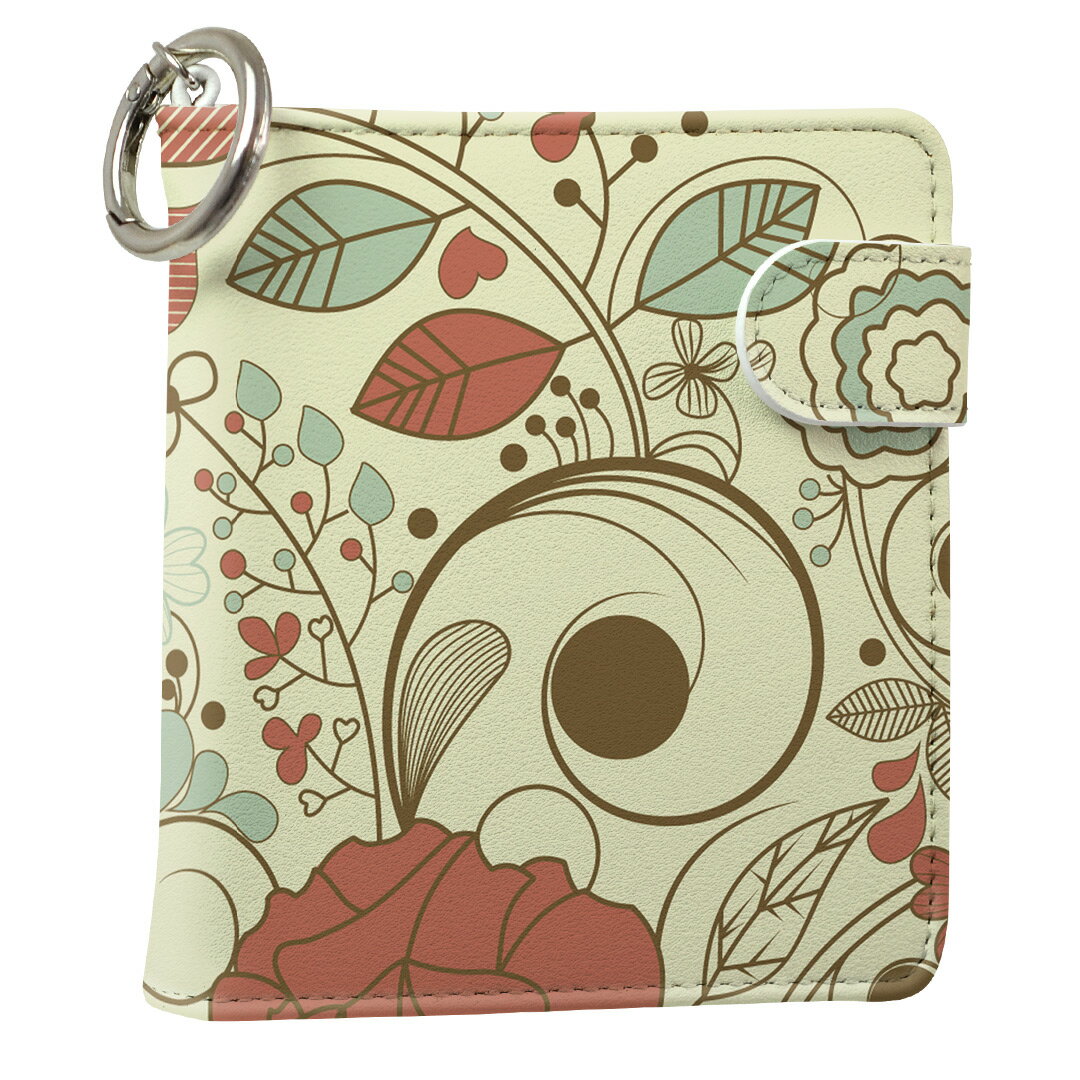 「宅配便専用」iQOS アイコス 専用 レザーケース 従来型 / 新型 2.4PLUS スクエア 手帳型 両対応 タバコ ケース カバー 合皮 クリーナー 収納 アイコスケース デザイン 001318 フラワー 革 iqos005nb