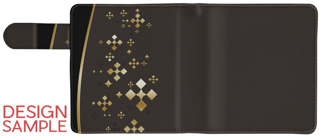 スマコレの「宅配便専用」iQOS アイコス 専用 レザーケース 従来型 / 新型 2.4PLUS スクエア 手帳型 両対応 タバコ ケース カバー 合皮 クリーナー 収納 アイコスケース デザイン 006764 ラグジュアリー 革 iqos005nb｜アングル2