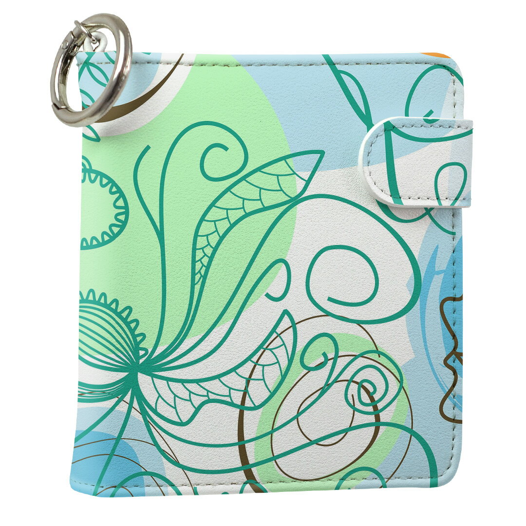 「宅配便専用」iQOS アイコス 専用 レザーケース 従来型 / 新型 2.4PLUS スクエア 手帳型 両対応 タバコ ケース カバー 合皮 クリーナー 収納 アイコスケース デザイン 005010 フラワー 革 iqos005nb