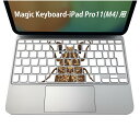 Magic Keyboard 専用 iPadPro11inch 13inch(M4) 2024 第5世代 対応 キーボード用スキンシール キートップ ステッカー アイパッド ノートパソコン アクセサリー 保護 020806 マスクデザイン 宇宙 惑星 虫 polyphylla fullo ヒゲコガネ 020014