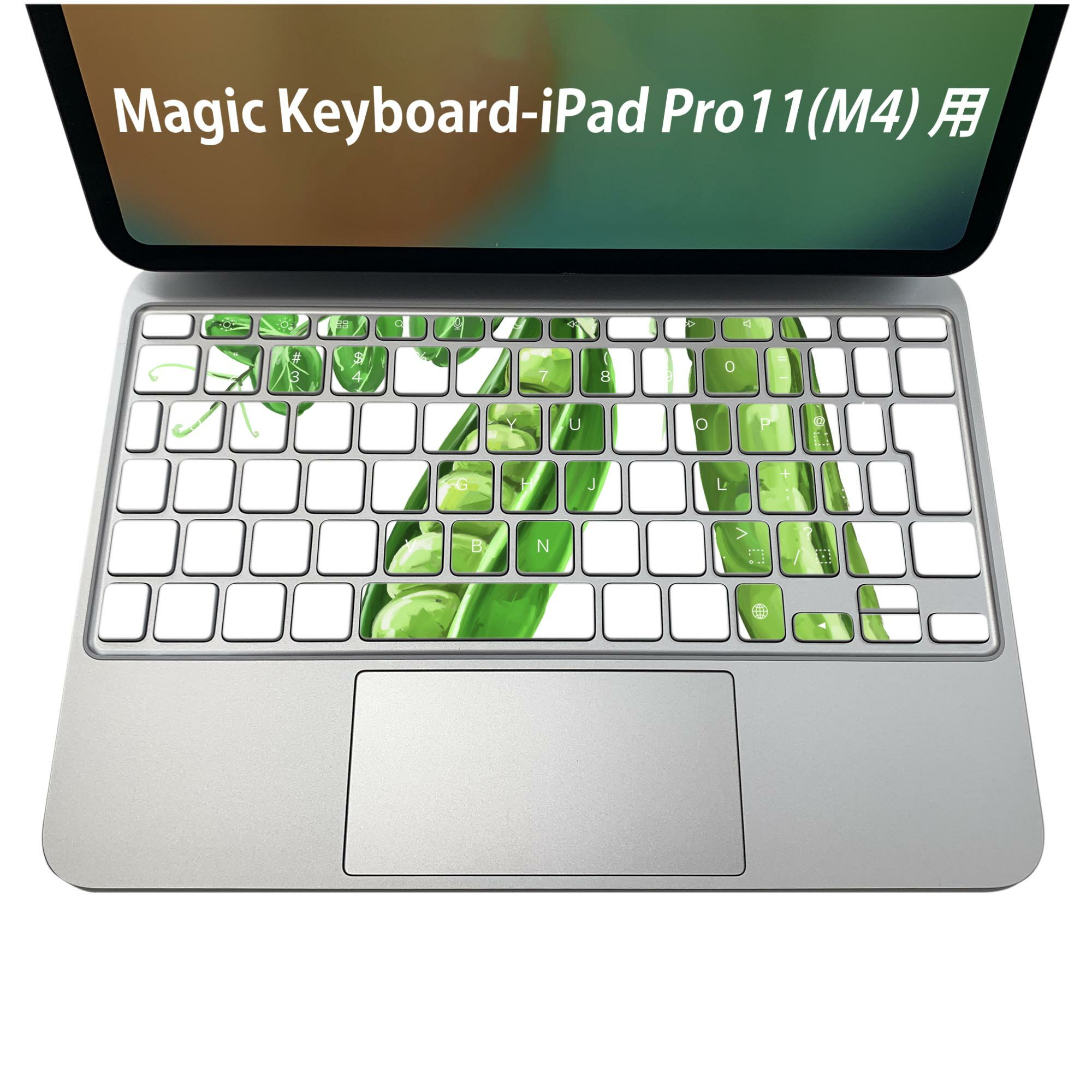 商品特徴・貼るだけでおしゃれに簡単着せ替え、iPadPro11・13（M4）Magic Keyboard KeyTop &nbsp; 全面デザインスキンシール！組み合わせ自由に選べるセット売り！・高精細プリントで写真と遜色がない仕上がり！ ...
