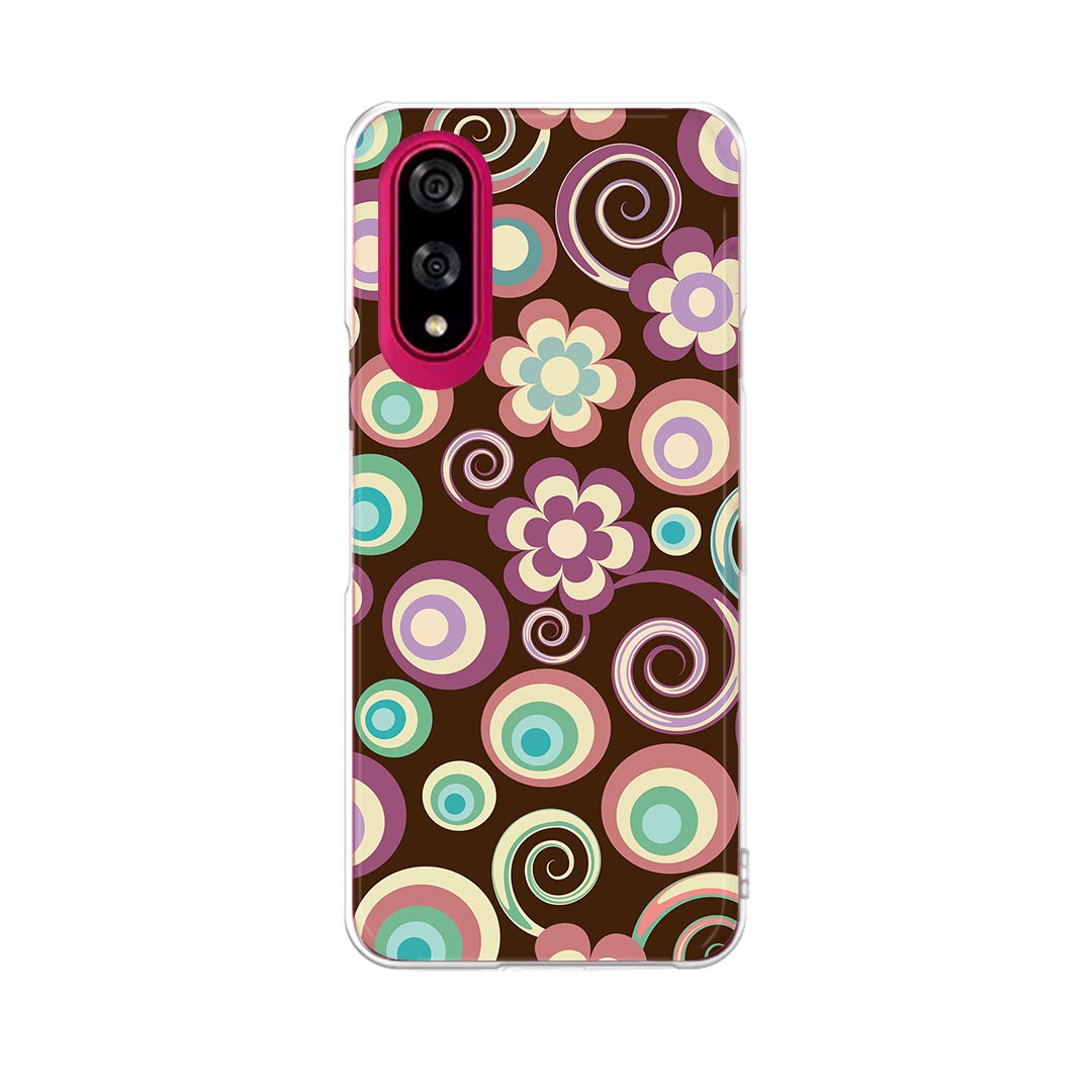 Rakuten - BASIO active3 KYG04 ベイシオ アクティブ3 用 kyg04 ケース カバー ハードケース 008054 花　　カラフル　模様