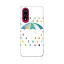 BASIO active3 KYG04 ベイシオ アクティブ3 用 kyg04 ケース カバー ハードケース 016260 雨 傘 カラフル