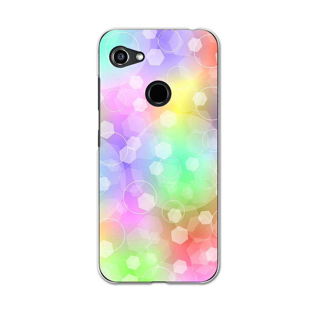 GRATINA KYV48 専用ケース ハードケース 京セラ au igcase スマホカバー カバー ケース 012683 パステル　水玉　水彩(2.0)