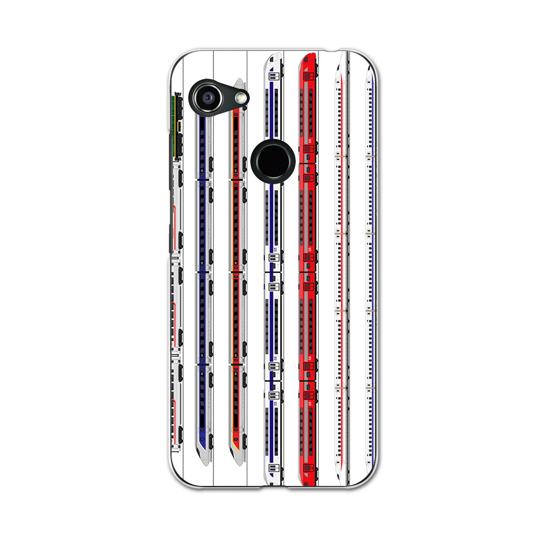 GRATINA KYV48 専用ケース ハードケース 京セラ au igcase スマホカバー カバー ケース 013216 乗り物　新幹線　電車