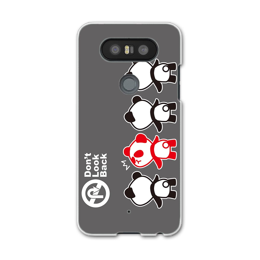 L-01J V20 PRO Electronics LGエレクトロニクス l01j docomo ドコモ スマホ カバー ケース スマホケース スマホカバー PC ハードケース パンダ　イラスト ユニーク 000955