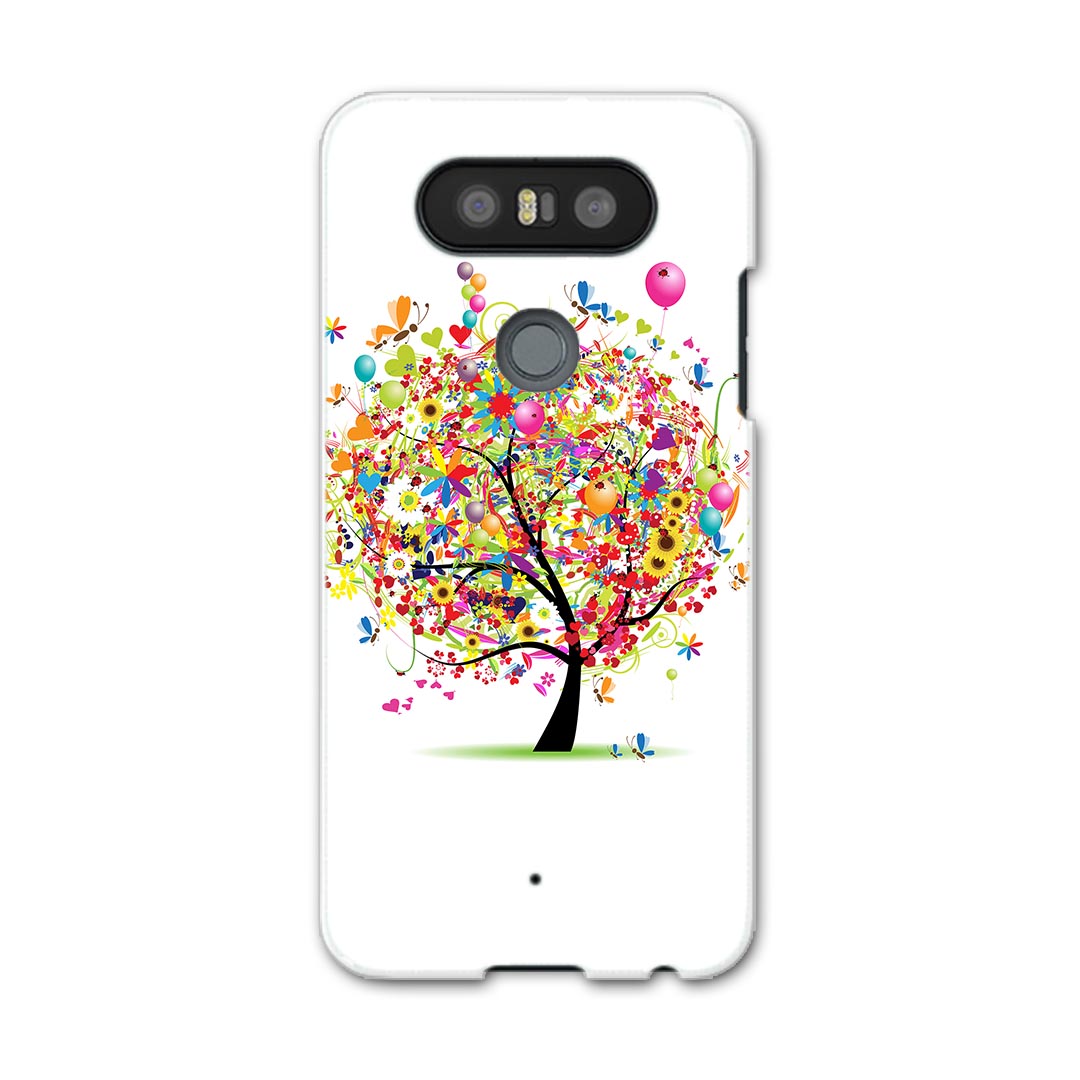 L-01J V20 PRO Electronics LGエレクトロニクス l01j docomo ドコモ スマホ カバー ケース スマホケース スマホカバー PC ハードケース イラスト　カラフル フラワー 002760