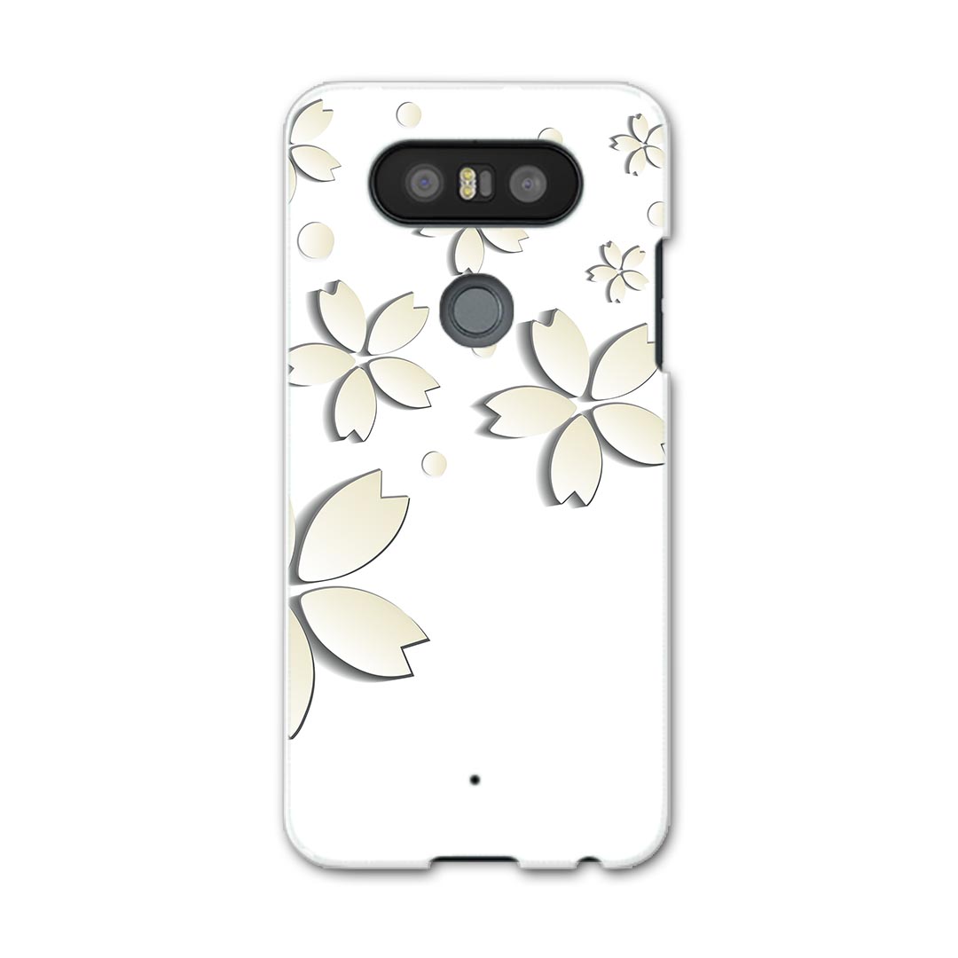 LGV34 isaiBeat イサイ ビート LG Electronics LGエレクトロニクス au エーユーlgv34 スマホ カバー ケース スマホケース スマホカバー PC ハードケース 006438 花　フラワー