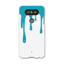 L-01J V20 PRO Electronics LGエレクトロニクス l01j docomo ドコモ スマホ カバー ケース スマホケース スマホカバー PC ハードケース 青 ブルー インク ペンキ その他 007422(2)