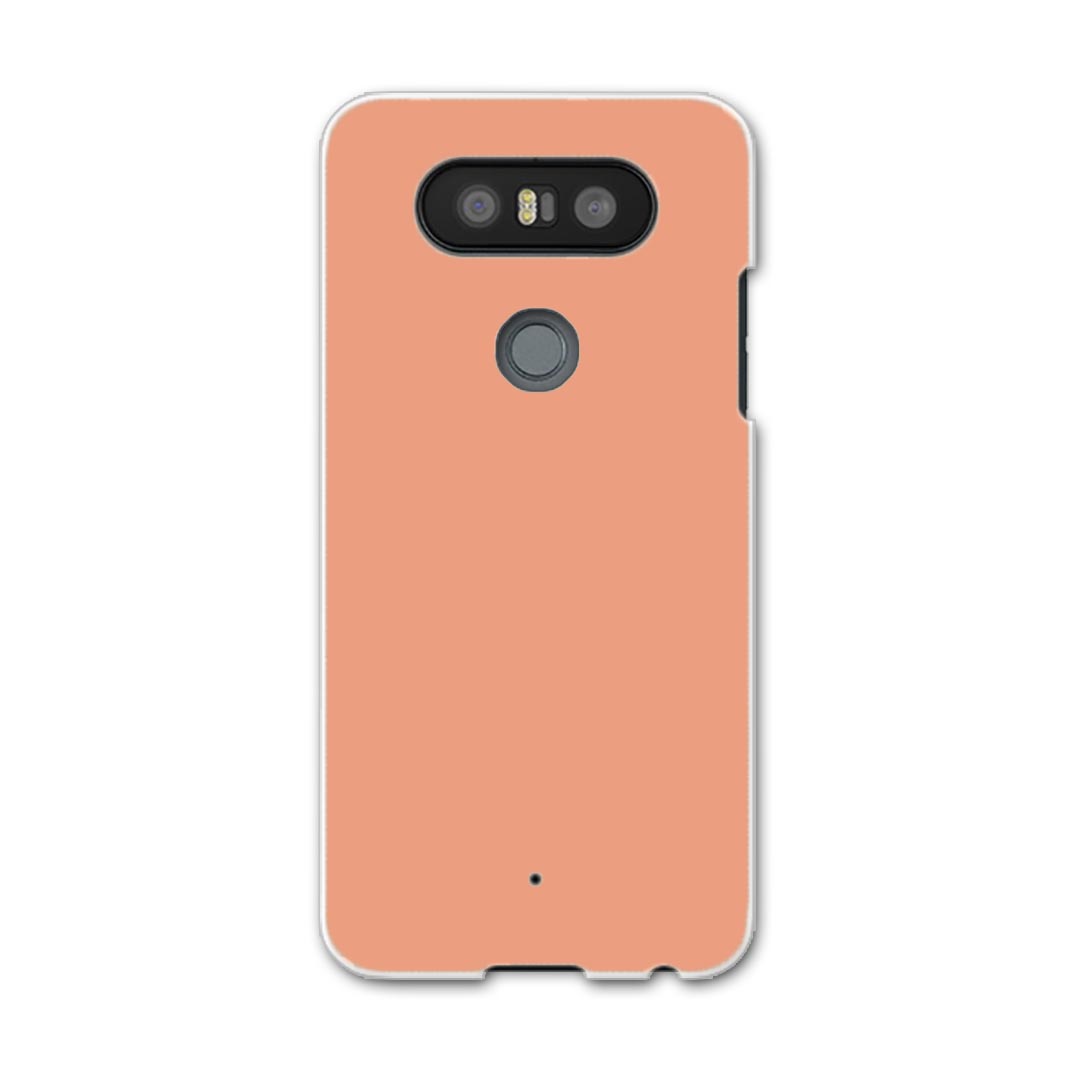 L-01J V20 PRO Electronics LGエレクトロニクス l01j docomo ドコモ スマホ カバー ケース スマホケース スマホカバー PC ハードケース シンプル　無地　オレンジ その他 008999