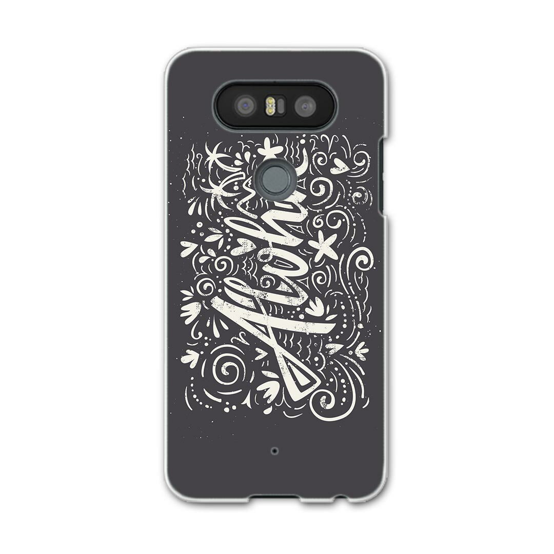 L-01J V20 PRO Electronics LGエレクトロニクス l01j docomo ドコモ スマホ カバー ケース スマホケース スマホカバー PC ハードケース リゾート　アロハ　花 010931