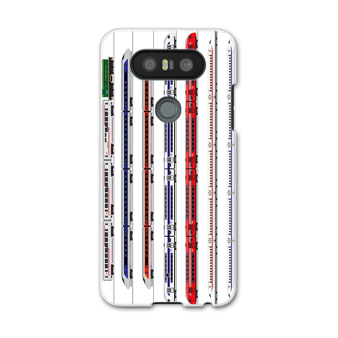 L-01J V20 PRO Electronics LGエレクトロニクス l01j docomo ドコモ スマホ カバー ケース スマホケース スマホカバー PC ハードケース 乗り物　新幹線　電車 013216