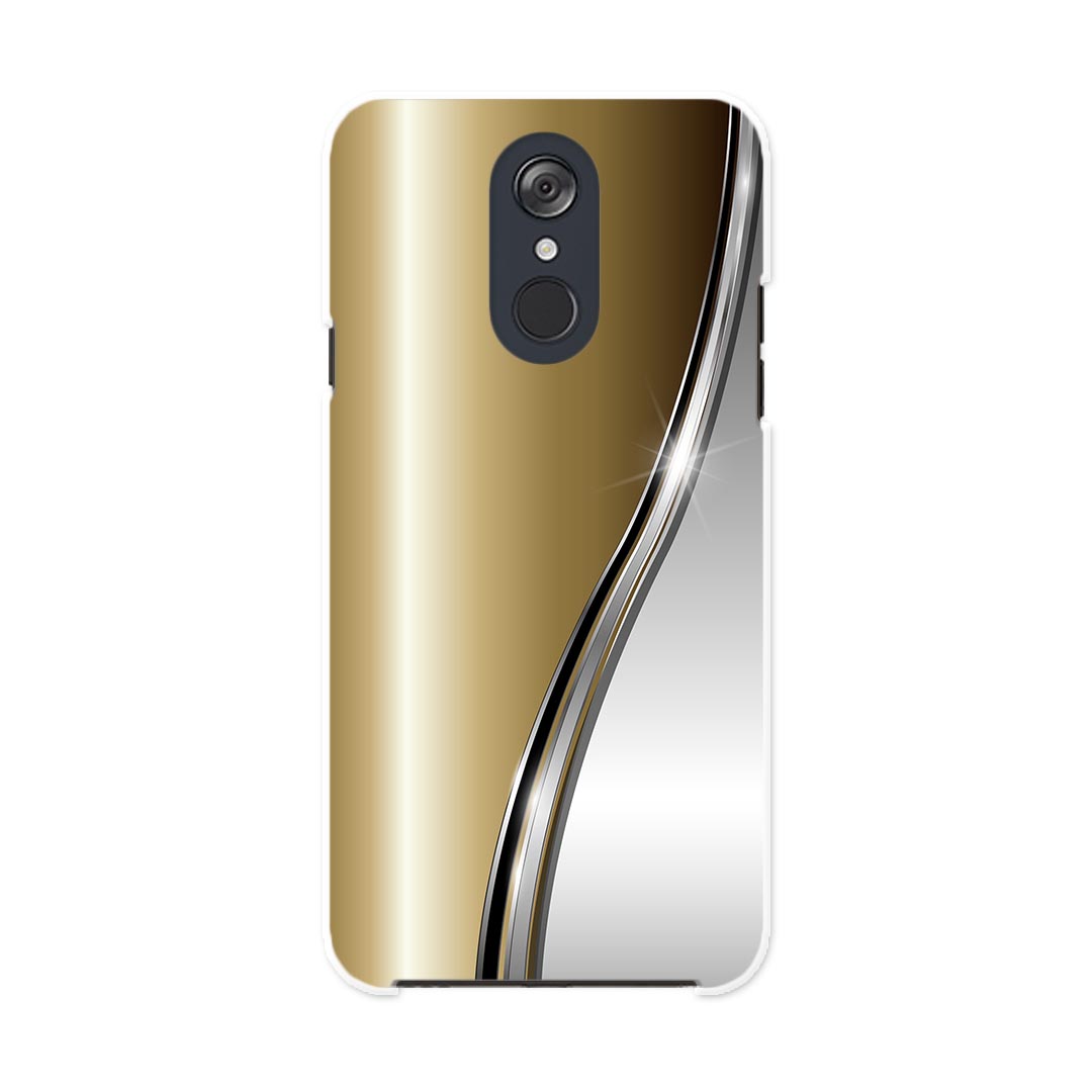 L-03K LG Electronics LG style エルジースタイル l03k docomo ドコモ スマホ カバー ケース スマホケース スマホカバー PC ハードケース 000557 ゴールド　シルバー