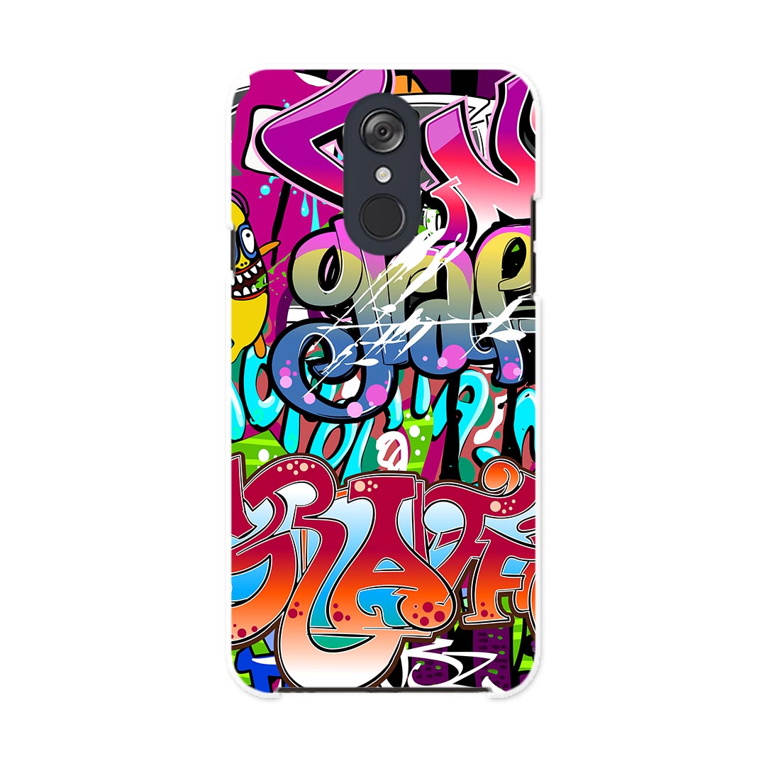 L-03K LG Electronics LG style エルジースタイル l03k docomo ドコモ スマホ カバー ケース スマホケース スマホカバー PC ハードケース 001010 グラフィティ　落書き