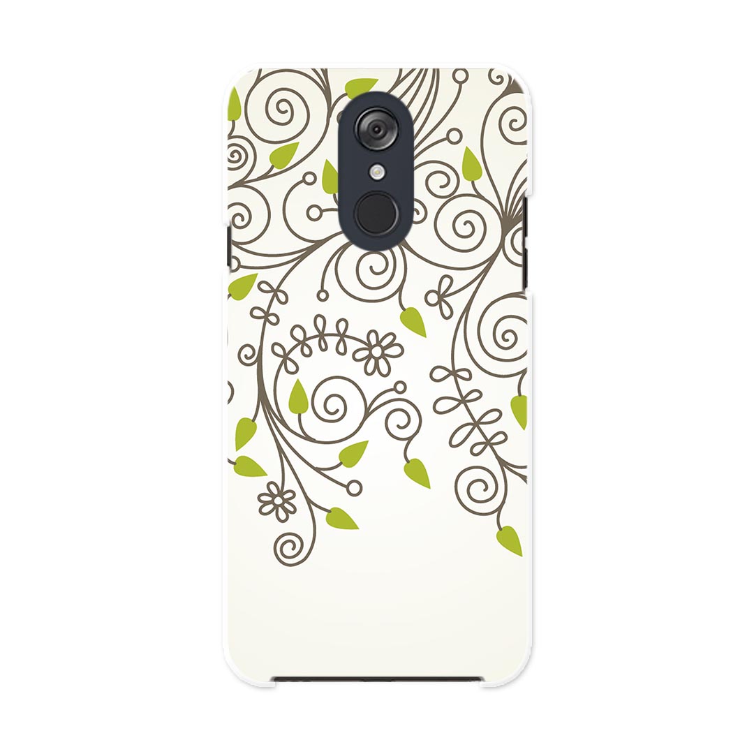 L-03K LG Electronics LG style エルジースタイル l03k docomo ドコモ スマホ カバー ケース スマホケース スマホカバー PC ハードケース 001339 花　イラスト