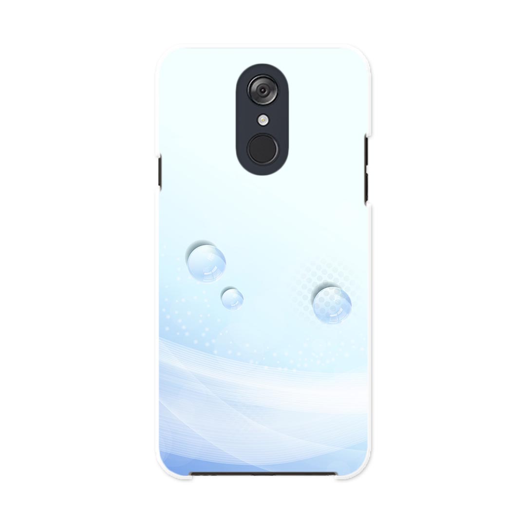 L-03K LG Electronics LG style エルジースタイル l03k docomo ドコモ スマホ カバー ケース スマホケース スマホカバー PC ハードケース 001744 水玉　水滴