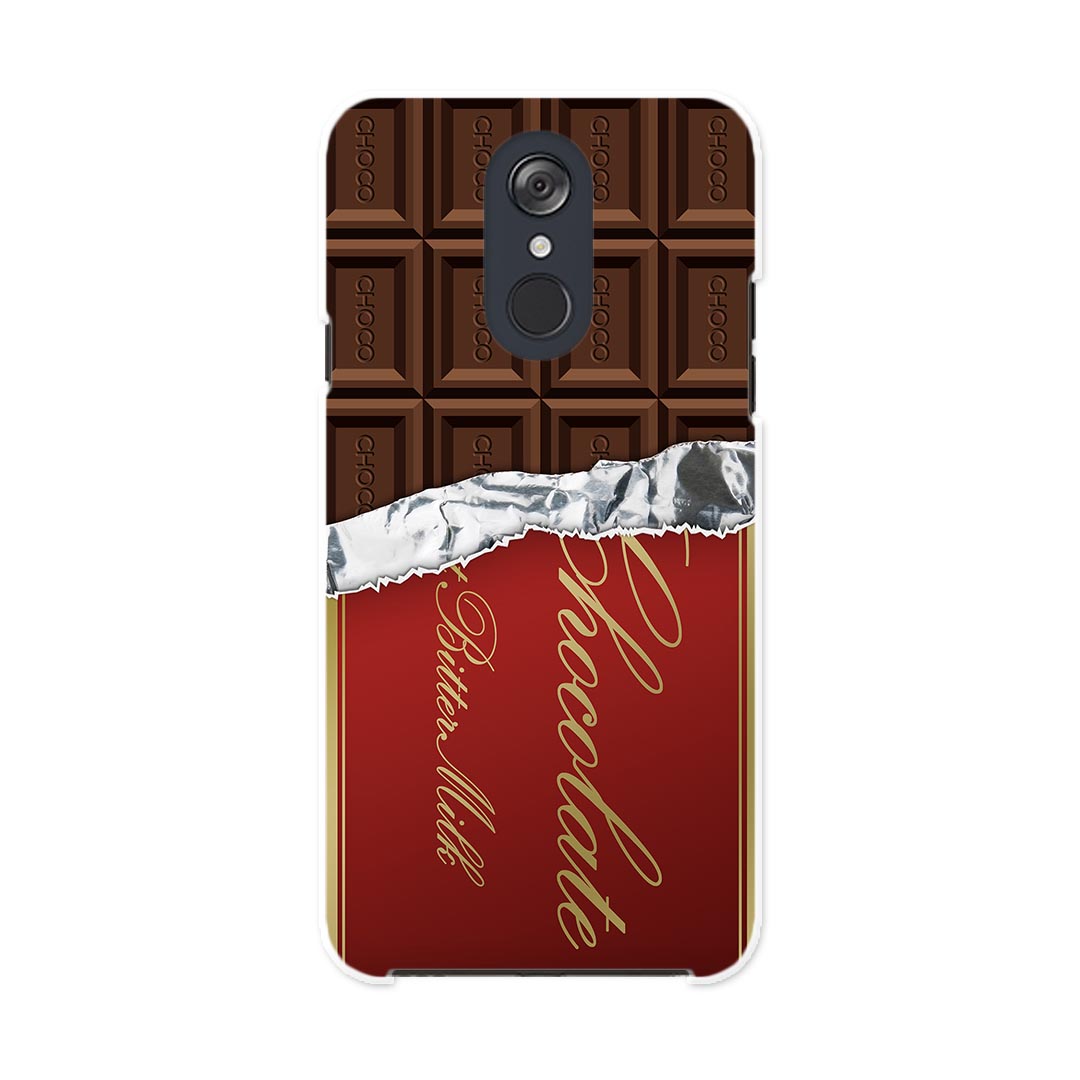 L-03K LG Electronics LG style エルジースタイル l03k docomo ドコモ スマホ カバー ケース スマホケース スマホカバー PC ハードケース 002443 チョコレート ブラウン