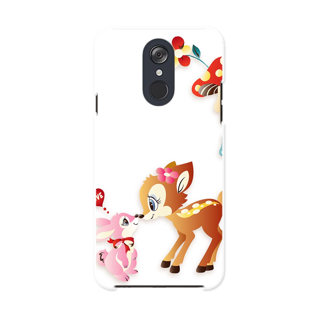 L-03K LG Electronics LG style エルジースタイル l03k docomo ドコモ スマホ カバー ケース スマホケース スマホカバー PC ハードケース 004482 バンビ　キャラクター