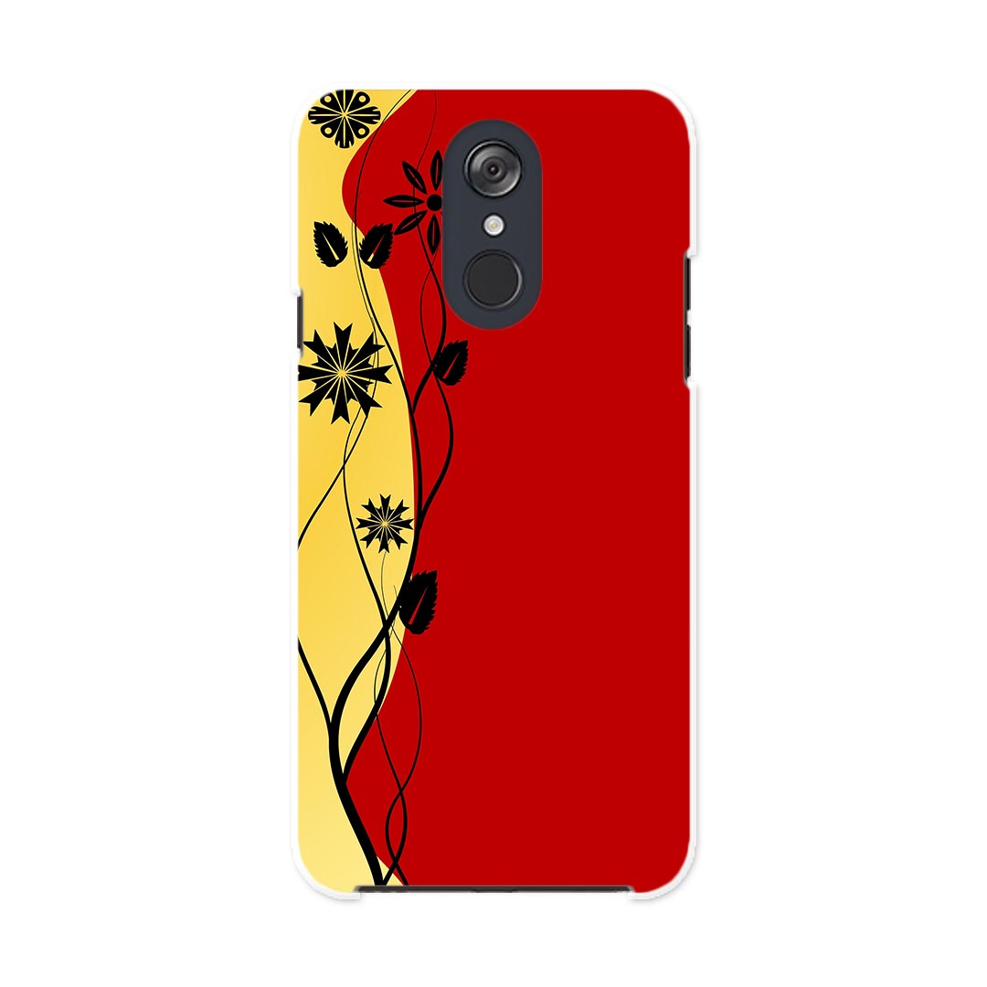 L-03K LG Electronics LG style エルジースタイル l03k docomo ドコモ スマホ カバー ケース スマホケース スマホカバー PC ハードケース 004943 花　フラワー　シンプル