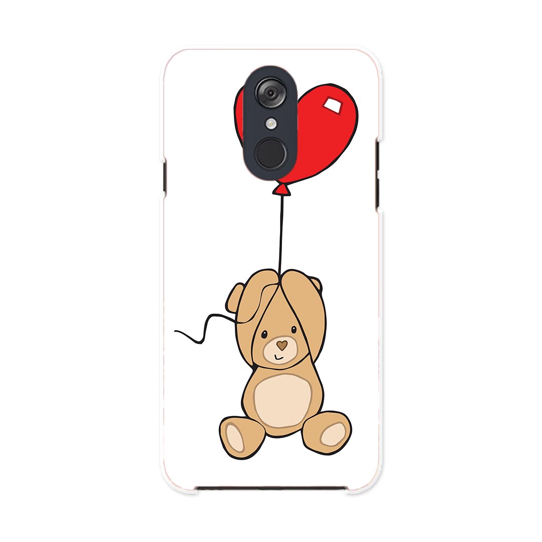 L-03K LG Electronics LG style エルジースタイル l03k docomo ドコモ スマホ カバー ケース スマホケース スマホカバー PC ハードケース 005736 ハート　熊　キャラクター