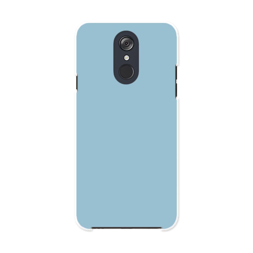 L-03K LG Electronics LG style エルジースタイル l03k docomo ドコモ スマホ カバー ケース スマホケース スマホカバー PC ハードケース 008976 シンプル　無地　青