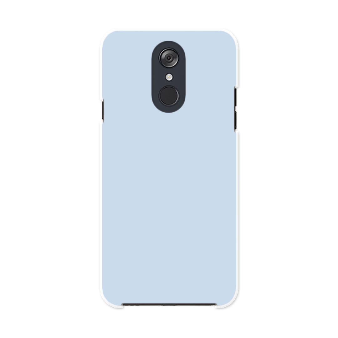 L-03K LG Electronics LG style エルジースタイル l03k docomo ドコモ スマホ カバー ケース スマホケース スマホカバー PC ハードケース 009004 シンプル　無地　青