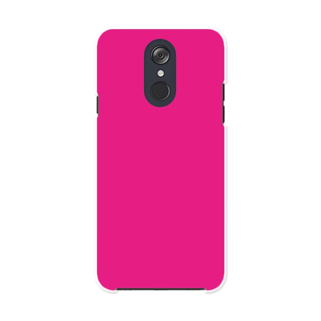 L-03K LG Electronics LG style エルジースタイル l03k docomo ドコモ スマホ カバー ケース スマホケース スマホカバー PC ハードケース 009019 シンプル　無地　ピンク