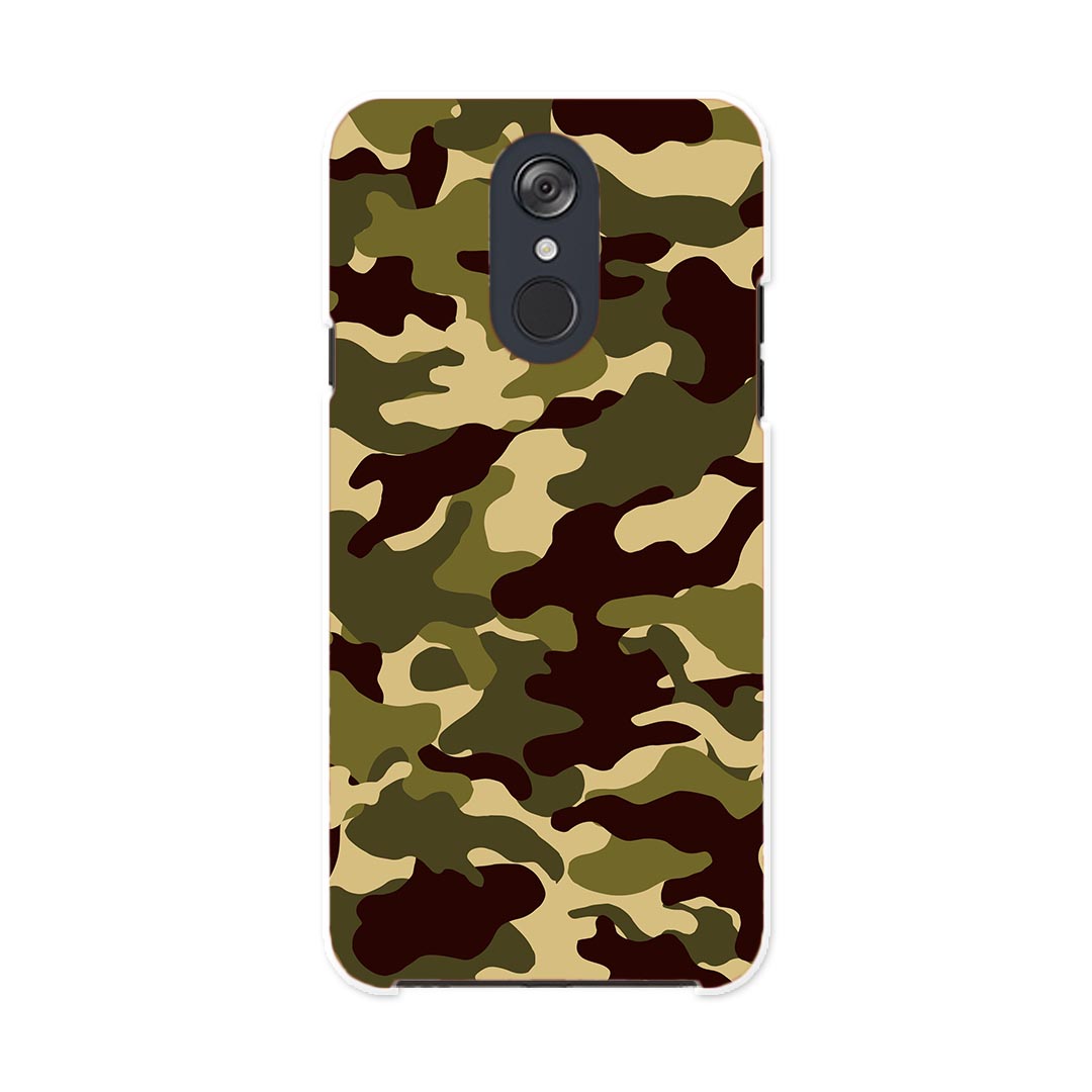 L-03K LG Electronics LG style エルジースタイル l03k docomo ドコモ スマホ カバー ケース スマホケース スマホカバー PC ハードケース 010207 迷彩　緑