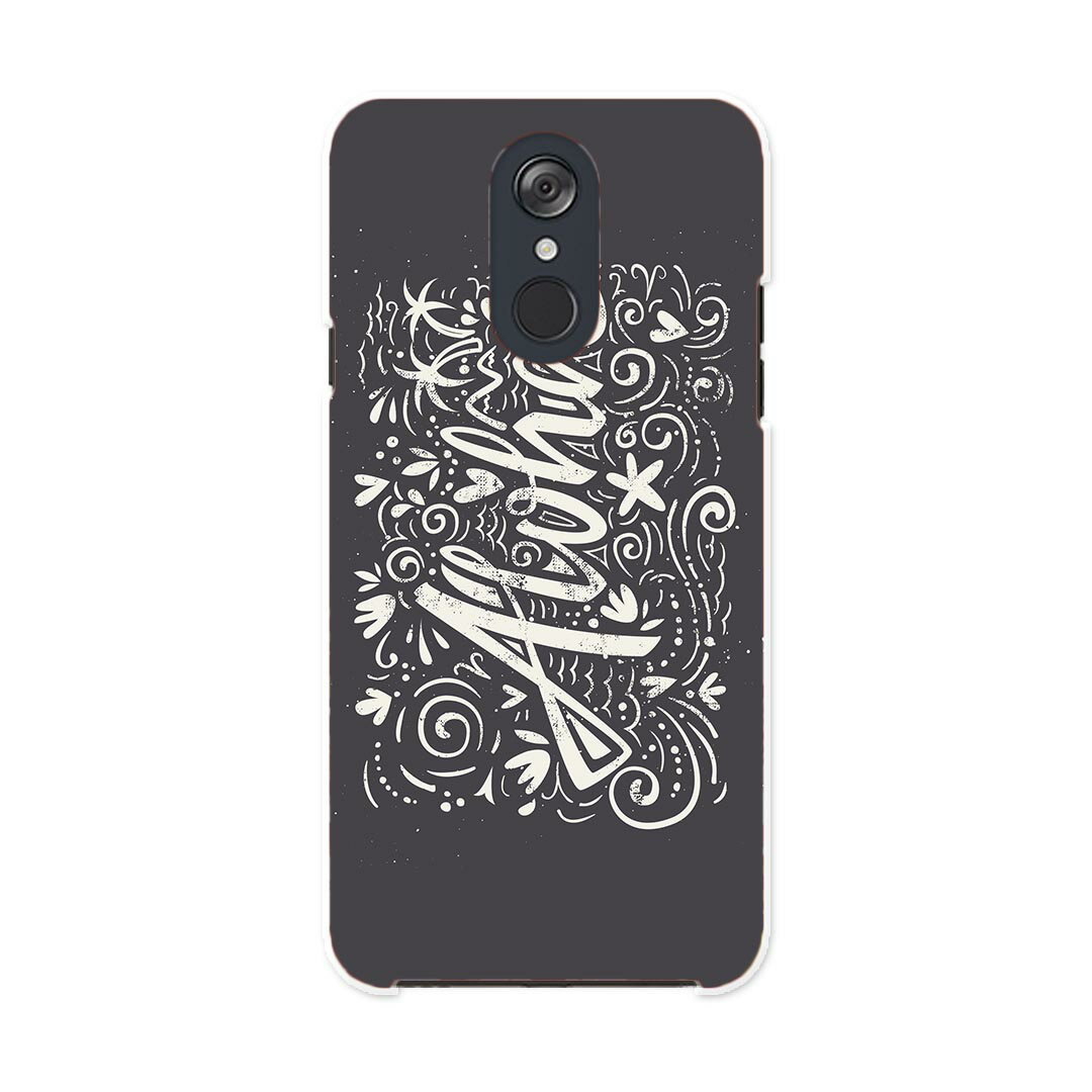 L-03K LG Electronics LG style エルジースタイル l03k docomo ドコモ スマホ カバー ケース スマホケース スマホカバー PC ハードケース 010931 リゾート　アロハ　花