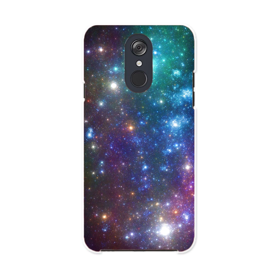 L-03K LG Electronics LG style エルジースタイル l03k docomo ドコモ スマホ カバー ケース スマホケース スマホカバー PC ハードケース 011149 宇宙　夜空　星