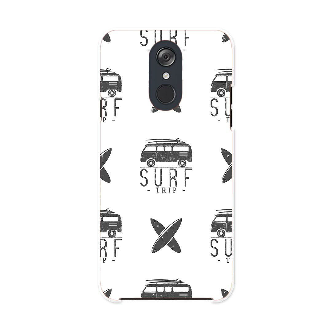 L-03K LG Electronics LG style エルジースタイル l03k docomo ドコモ スマホ カバー ケース スマホケース スマホカバー PC ハードケース 012459 サーフ　車　モノトーンモノトーン