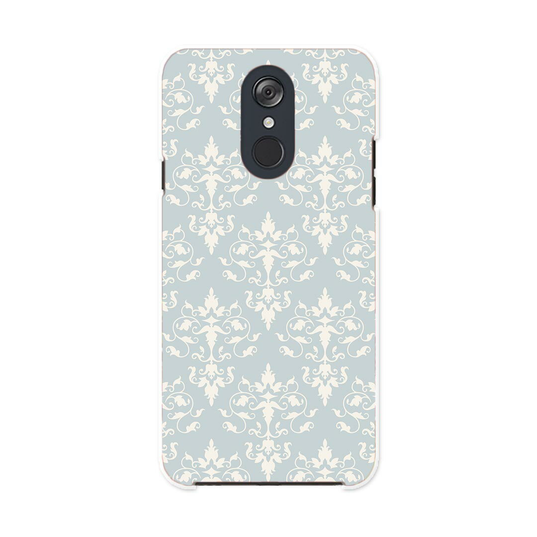 L-03K LG Electronics LG style エルジースタイル l03k docomo ドコモ スマホ カバー ケース スマホケース スマホカバー PC ハードケース 012530 ダマスク　北欧　柄
