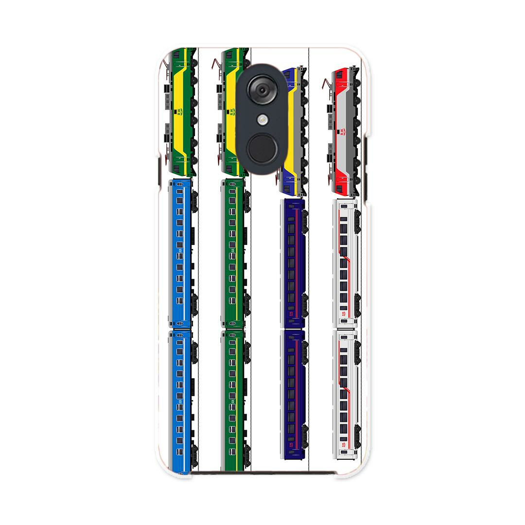 L-03K LG Electronics LG style エルジースタイル l03k docomo ドコモ スマホ カバー ケース スマホケース スマホカバー PC ハードケース 013213 乗り物　新幹線　電車