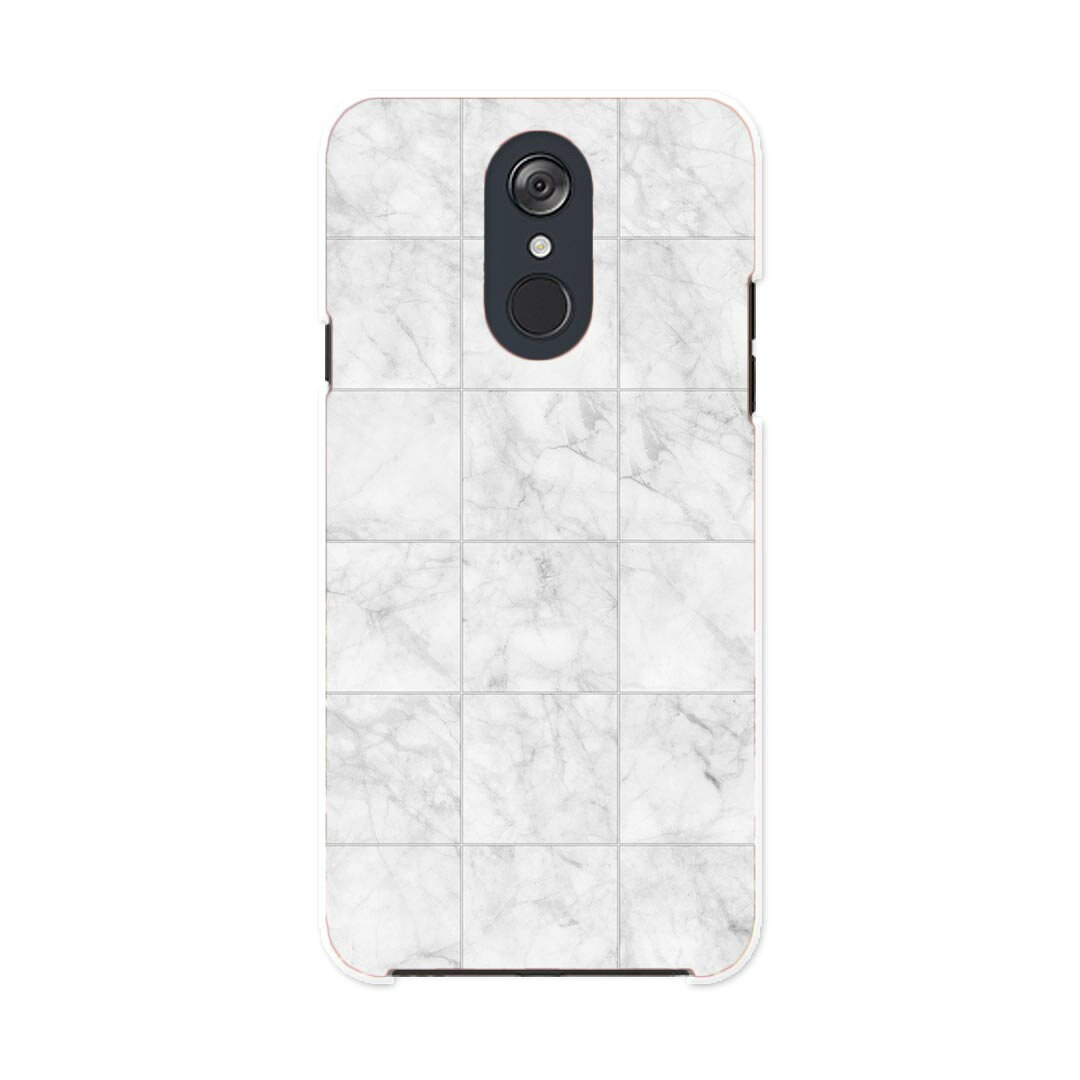 L-03K LG Electronics LG style エルジースタイル l03k docomo ドコモ スマホ カバー ケース スマホケース スマホカバー PC ハードケース 013295 グレー　大理石　模様