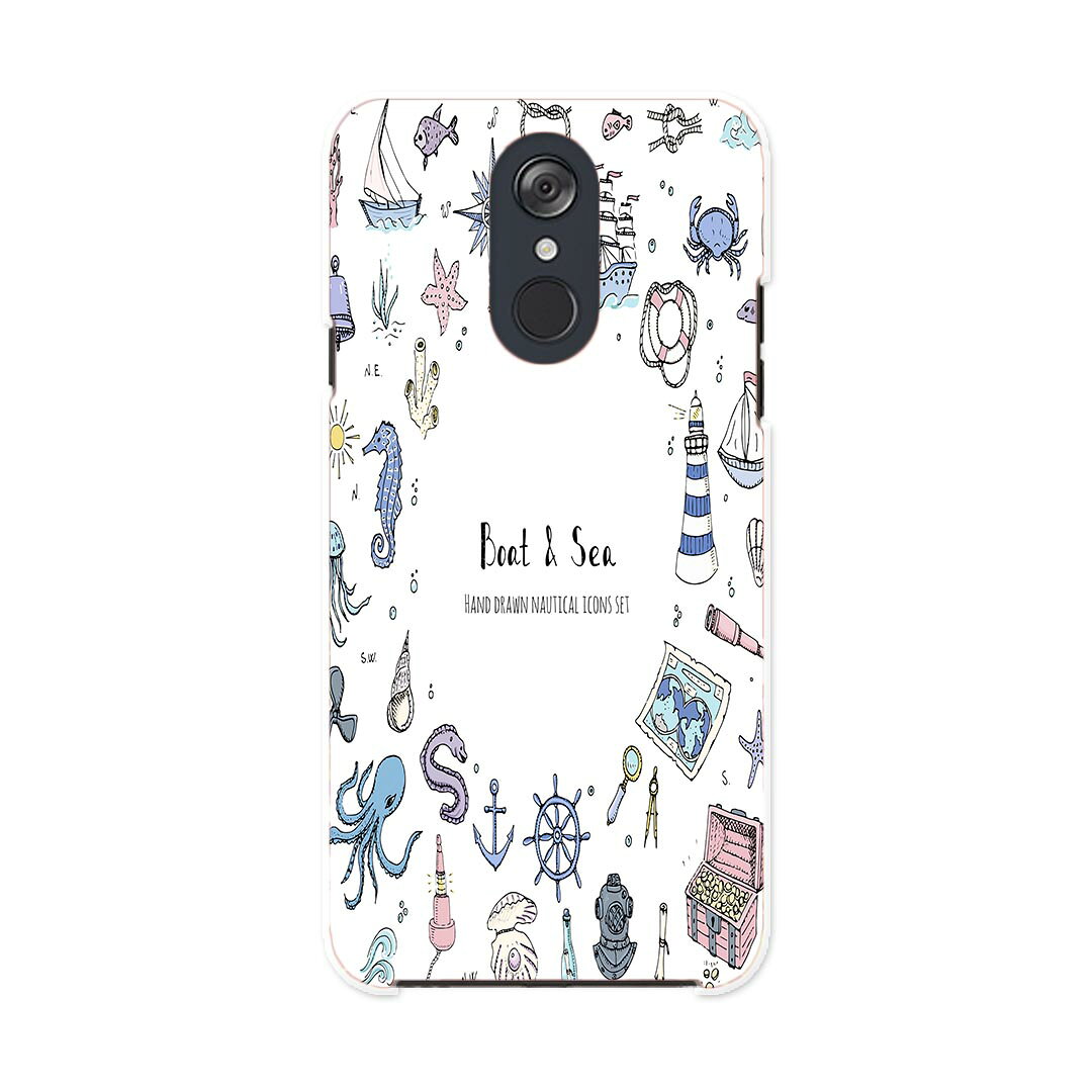 L-03K LG Electronics LG style エルジースタイル l03k docomo ドコモ スマホ カバー ケース スマホケース スマホカバー PC ハードケース 013762 夏　海　カラフル