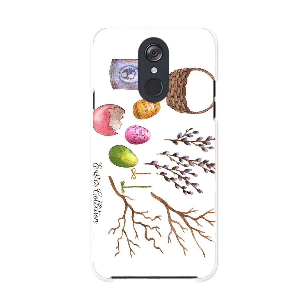 L-03K LG Electronics LG style エルジースタイル l03k docomo ドコモ スマホ カバー ケース スマホケース スマホカバー PC ハードケース 015321 イースター　たまご　とり　ケーキ　パステル