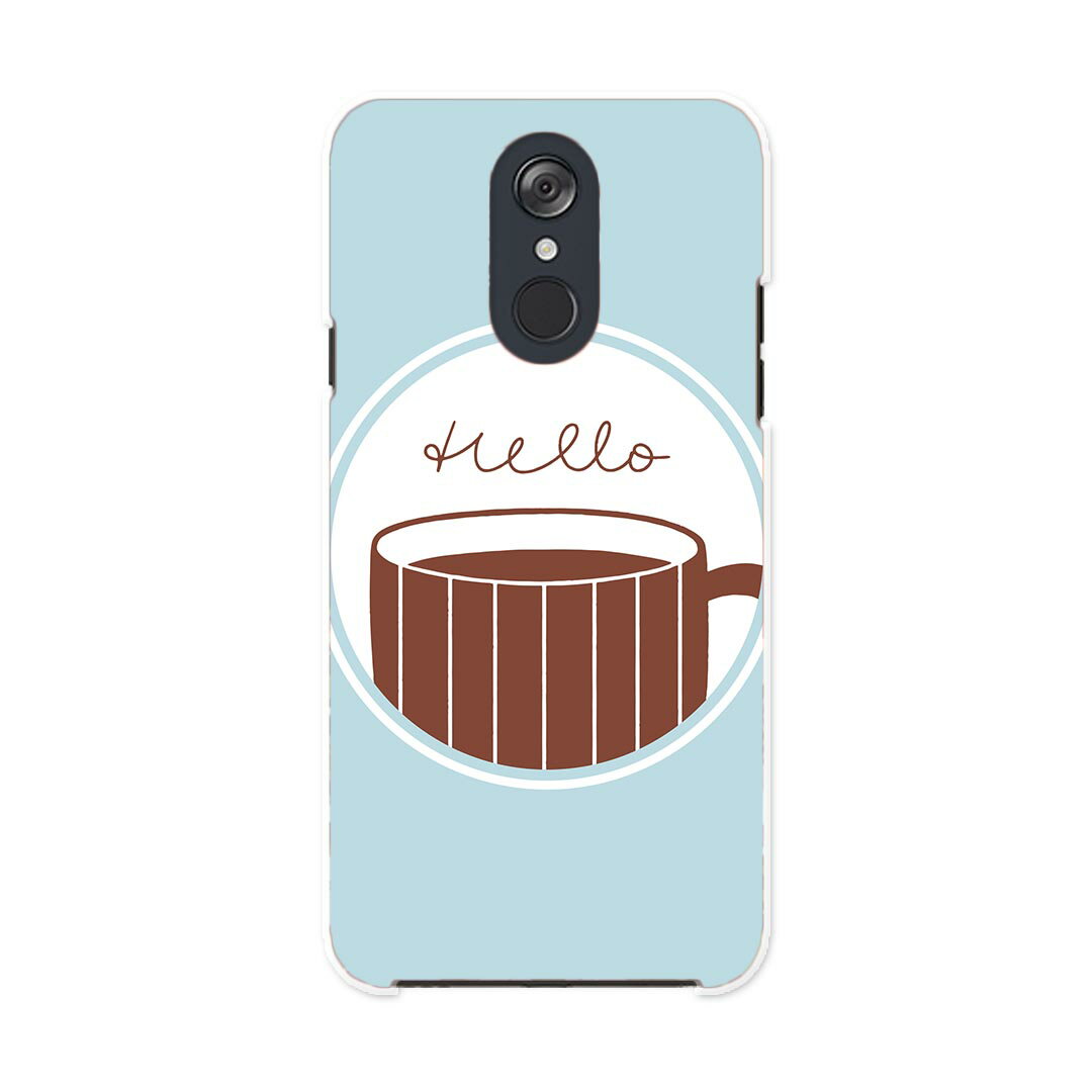 L-03K LG Electronics LG style エルジースタイル l03k docomo ドコモ スマホ カバー ケース スマホケース スマホカバー PC ハードケース 015726 カフェ　食べ物　飲み物