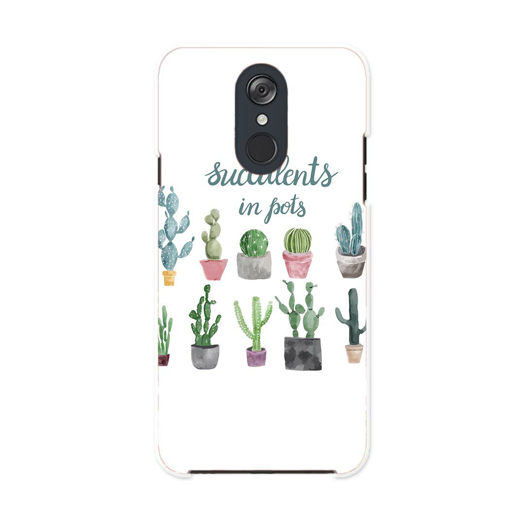 L-03K LG Electronics LG style エルジースタイル l03k docomo ドコモ スマホ カバー ケース スマホケース スマホカバー PC ハードケース 015908 サボテン　多肉植物