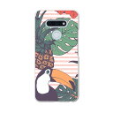 LG style3 L-41A docomo ドコモスマホ カバー ケース スマホケース スマホカバー PC ハードケース 012079 鳥 パイナップル ハイビスカス(2)