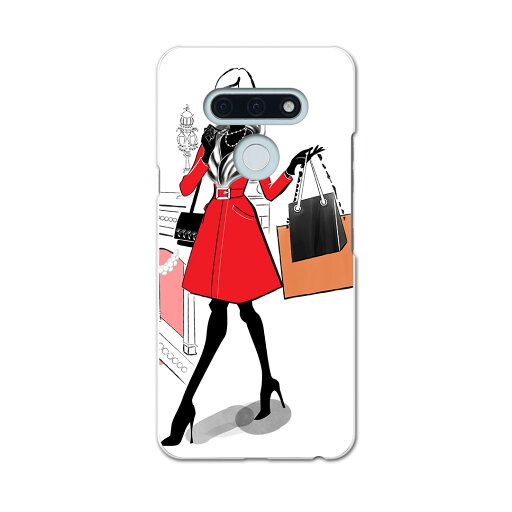 LG style3 L-41A docomo ドコモスマホ カバー ケース スマホケース スマホカバー PC ハードケース 015556 女の人 買い物 橋 LG style3 L-41A docomo ドコモスマホ カバー ケース スマホケース スマホカバー PC ハードケース 015556 女の人 買い物 橋