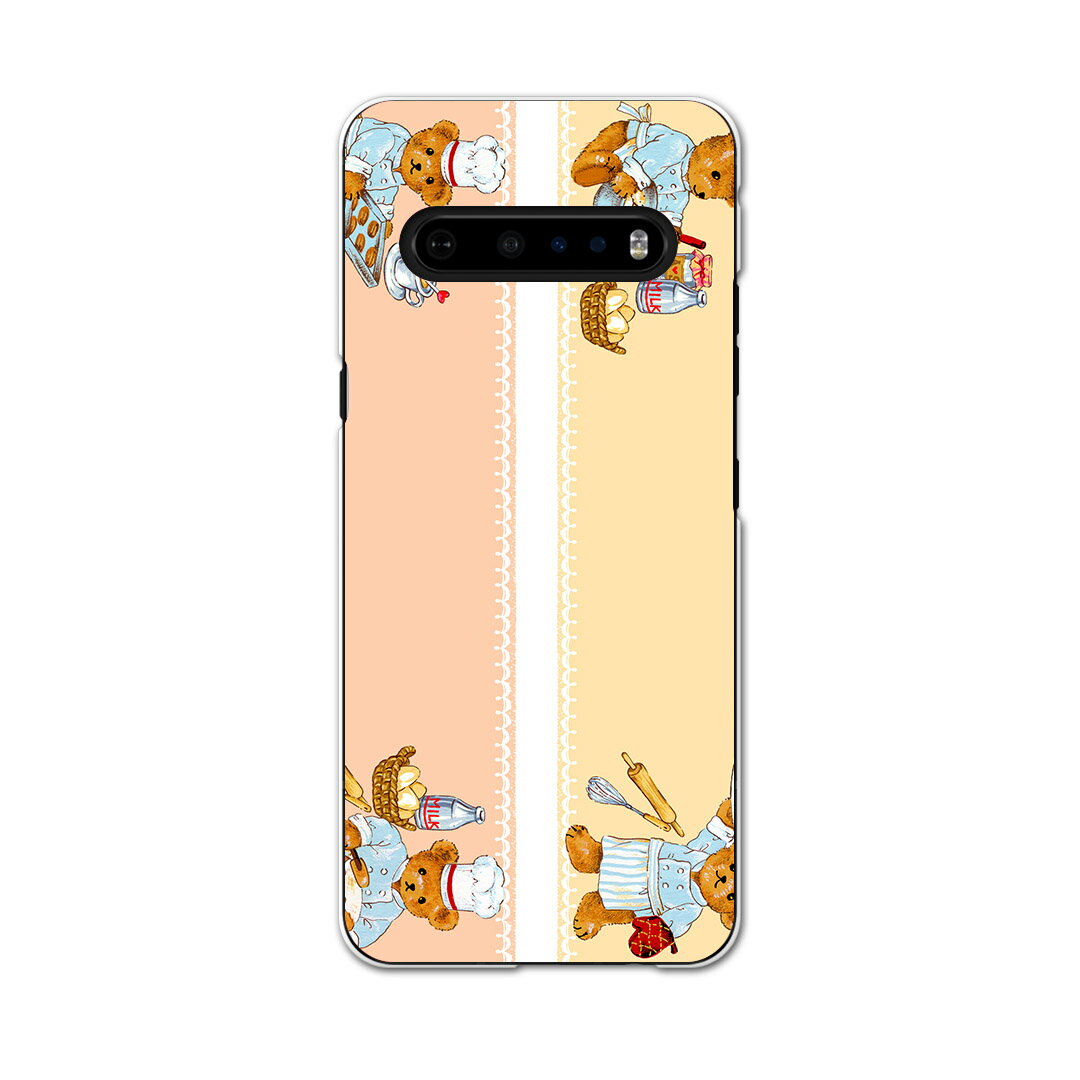 乐天商城 - LG V60 ThinQ 5G 専用 ハードケース L51A igcase スマホカバー カバー ケース pc ハードケース 009189 キャラクター　動物　くま