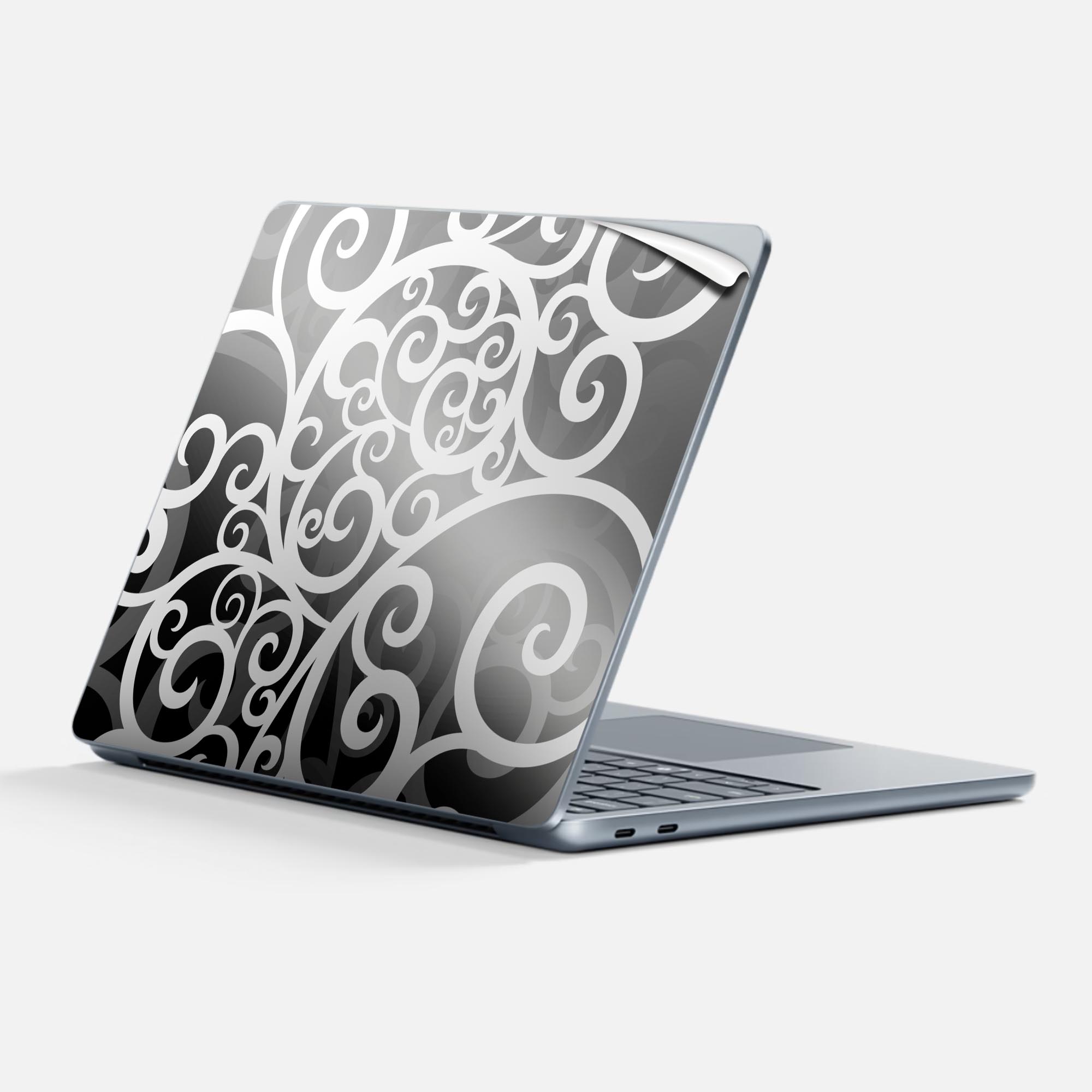 商品特徴・貼るだけでかんたん着せ替え、Surfac Laptop(第7世代) 13インチ 共通対応デザインスキンシール・高精細プリントで写真と遜色のない仕上がり！半光沢シートでしっとりツヤのある表現力・ちょっとしたすり傷からSurface本...