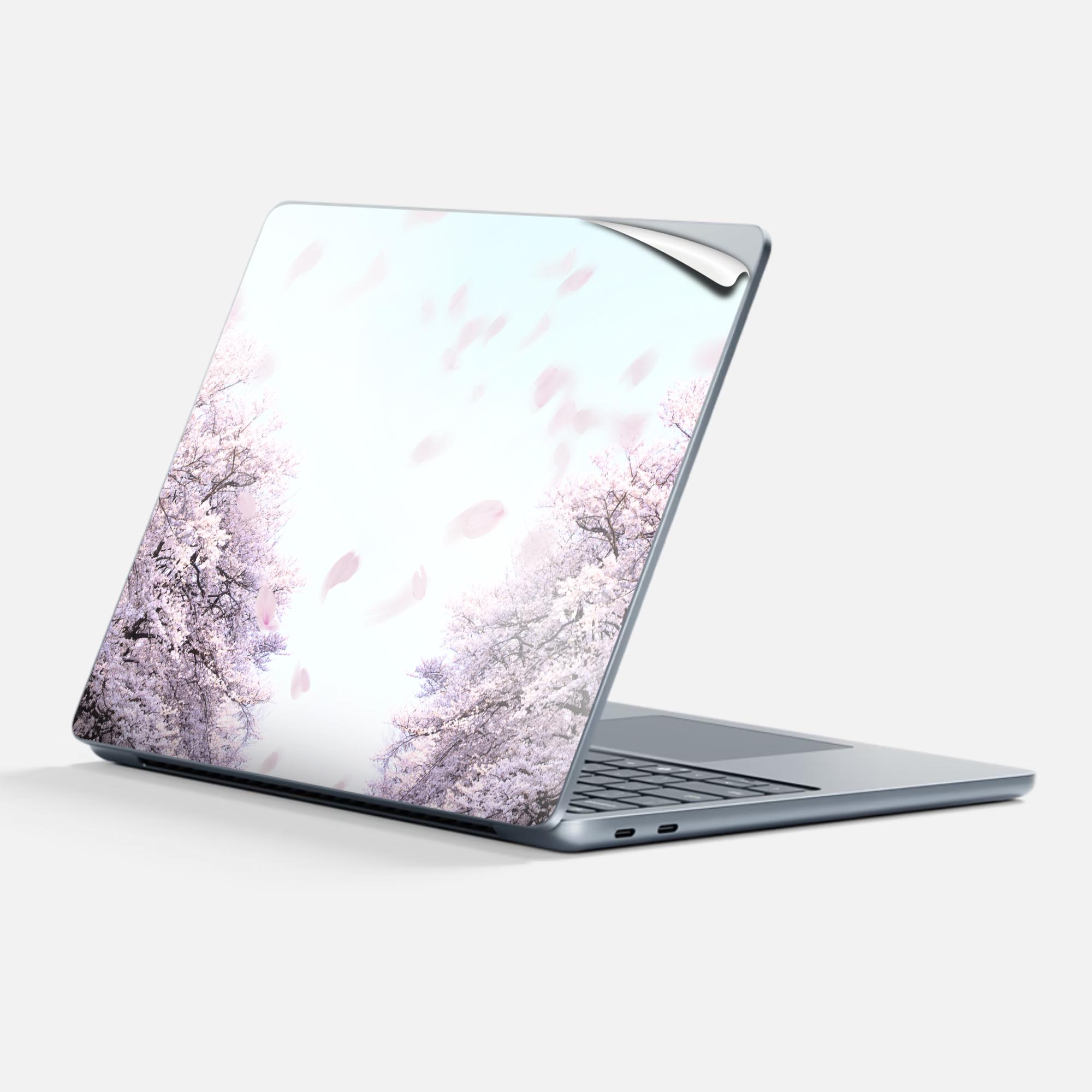 Surface Laptop 第7世代 13 インチ 用 スキンシール 全面スキンシール フル 背面 底 ステッカー 保護シ..