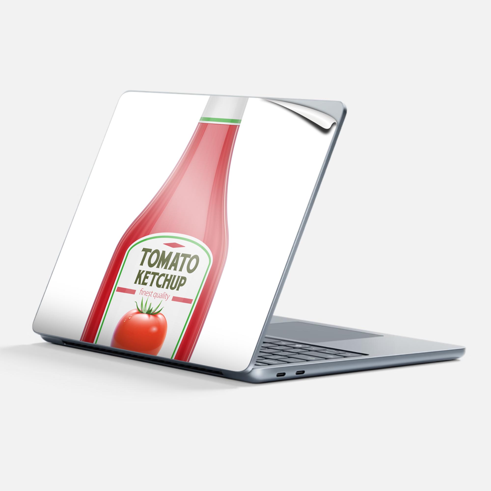 Surface Laptop 第7世代 13 インチ 用 スキンシール 全面スキンシール フル 背面 底 ステッカー 保護シ..